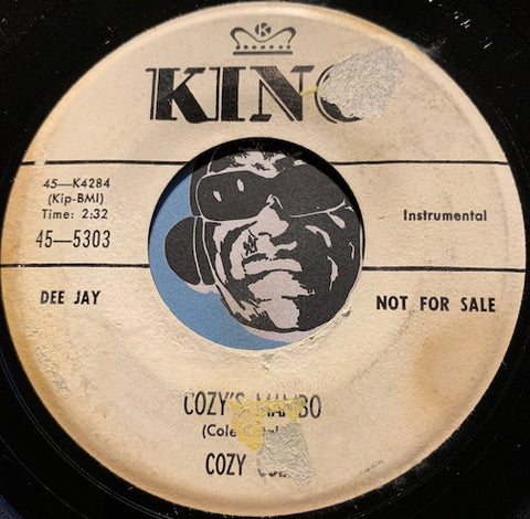 Cozy Cole - Cozy's Mambo b/w Play Cozy Play - King #5303 - Latin Jazz - R&B Mod - Popcorn Soul