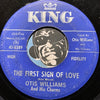 Otis Williams & Charms - So Be It b/w The First Sign Of Love - King #5389 - Doowop