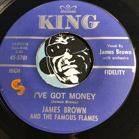 James Brown - I've Got Money b/w Three Hearts In A Triangle - King #5701 - Funk - R&B Soul