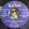 Hank Ballard & Midnighters - It's Love Baby (24 Hours A Day) b/w Those Lonely Lonely Feelings - King #5798 - R&B - Doowop