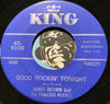 James Brown & Famous Flames - Good Rockin Tonight b/w Let Yourself Go - King #6100 - R&B Soul