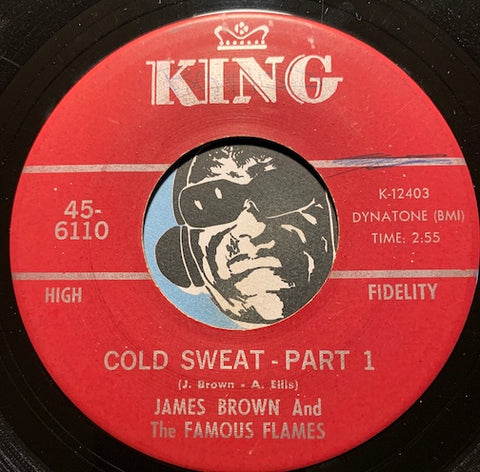 James Brown - Cold Sweat pt.1 b/w pt.2 - King #6110 - Funk
