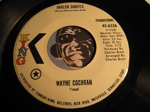 Wayne Cochran - Harlem Shuffle b/w Chopper 70 - King #6326 - Funk