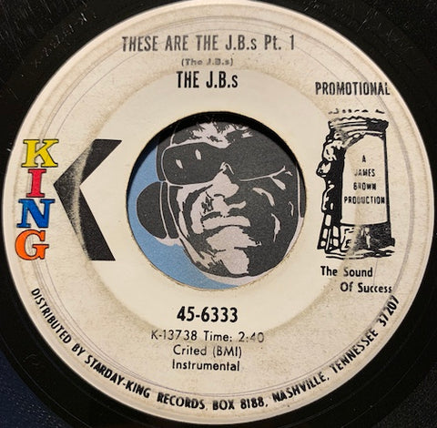 JBs - These Are The JBs pt.1 b/w pt.2 - King #6333 - Funk