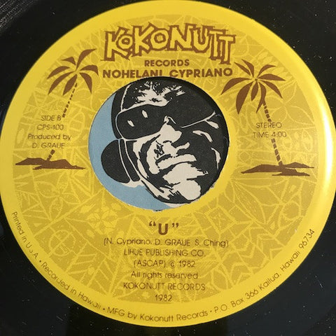 Nohelani Cypriano - U b/w In The Evening - Kokonutt #100 - Modern Soul - Funk Disco