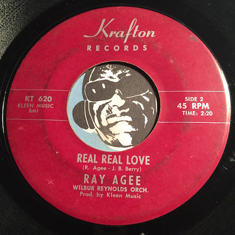Ray Agee - Real Real Love b/w Your Thingerma-Do - Krafton #620 - Northern Soul - R&B Soul