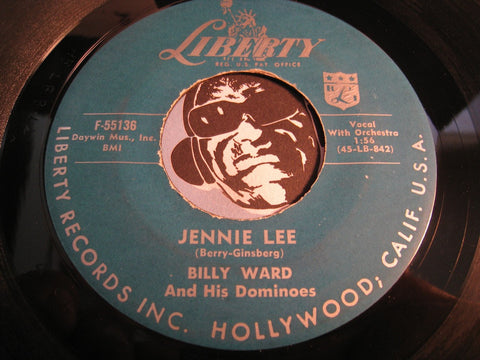 Billy Ward & Dominoes - Jennie Lee b/w Music Maestro Please! - Liberty #55136 - R&B Rocker