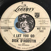 Dick D'Agostin & Swingers - It's You b/w I Let You Go - Liberty #55218 - Rockabilly