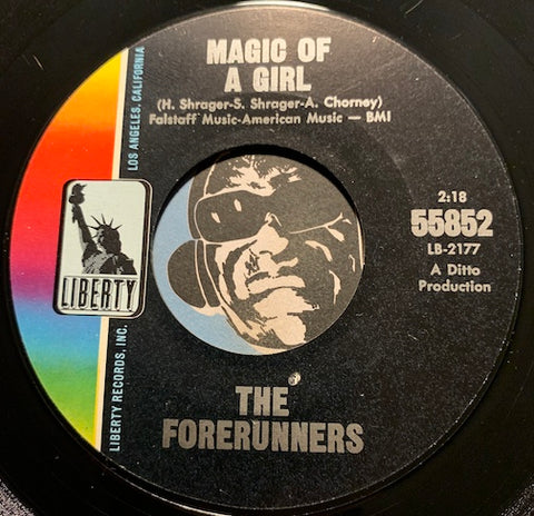 Forerunners - Magic of A Girl b/w A Long Way Down - Liberty #55852 - Rock n Roll