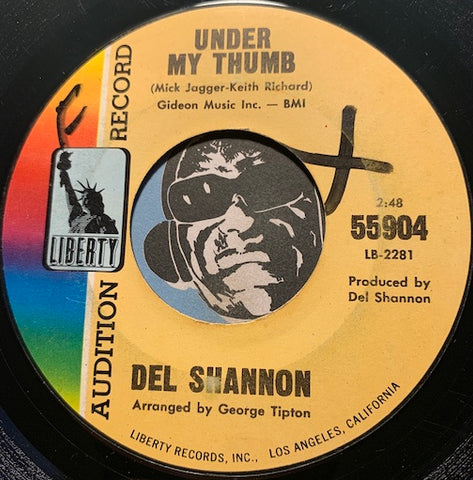 Del Shannon - Under My Thumb b/w She Was Mine - Liberty #55904 - Rock n Roll