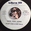 Pryors Love & Star Struck - People Listen b/w Good Thing Going - Libra III #1002 - Modern Soul