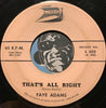 Faye Adams - It Made Me Cry b/w That's All Right - Lido #603 - R&B Soul