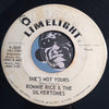 Ronnie Rice & Silvertones - I Want You To Be My Girl b/w She's Not Yours - Limelight #3029 - Rockabilly