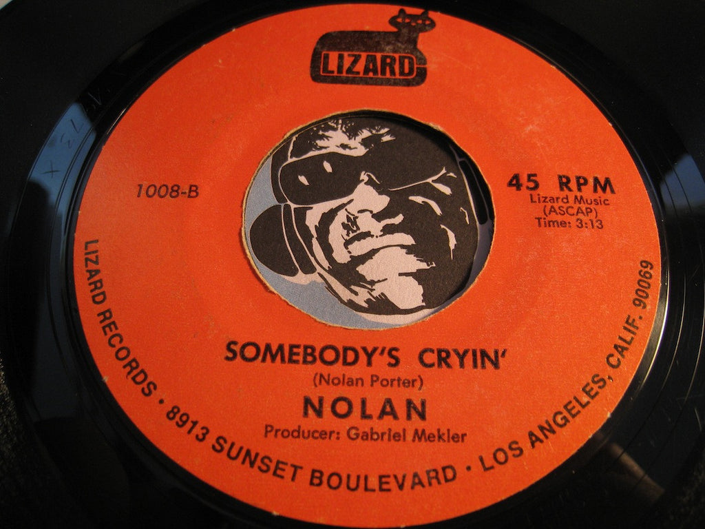 Nolan - I Like What You Give b/w Somebody's Cryin - Lizard #1008 - Modern Soul