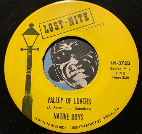 Native Boys - Laughing Love b/w Valley Of Lovers - Lost Nite #372 - Doowop Reissues