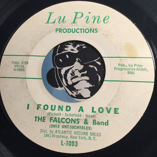 Falcons - I Found A Love b/w Swim - Lu Pine #1003 - R&B Soul