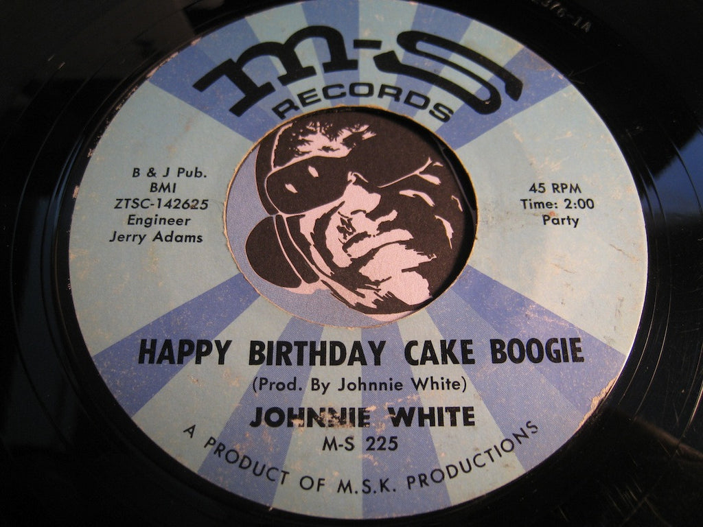 Johnnie White - Happy Birthday Cake Boogie b/w My Tattooed Wife - M-S #225 - Rockabilly