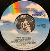 New Edition - Mr Telephone Man b/w same (instrumental) - MCA #52484 - Modern Soul - 80's