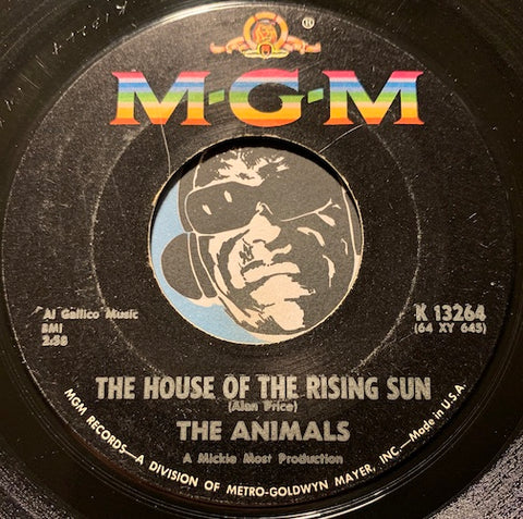 Animals - The House Of The Rising Sun b/w Talkin Bout You - MGM #13264 - Rock n Roll