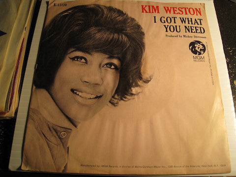Kim Weston - I Got What You Need b/w Someone Like You - MGM #13720 - Northern Soul