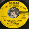 Millie Jackson - My Heart Took A Licking b/w A Little Bit Of Something - MGM #14050 - Northern Soul