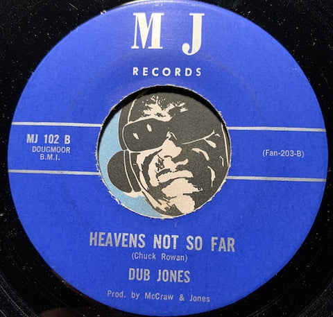 Dub & Cora / Dub Jones - Cold Blooded Woman b/w Heavens Not So Far - MJ #102 - Funk - Soul