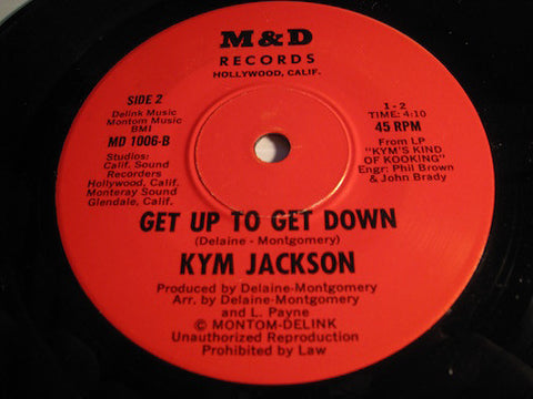 Kym Jackson - Get Up To Get Down b/w Butterfly Boy - M&D #1006 - Modern Soul