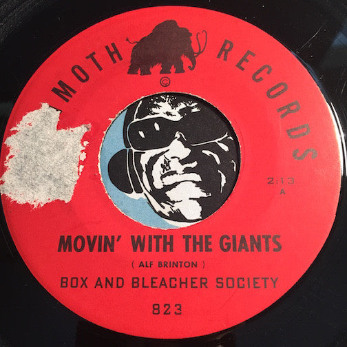 Box and Bleacher Society - Movin With The Giants b/w Willie's Waheeda (Guajira) - Mammoth #823 - Latin - Jazz Mod