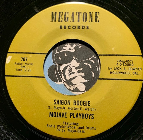 Mojave Playboys - Saigon Boogie b/w Columbus Stockade Blues - Megatone #707 - Surf - Rockabilly
