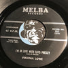 Virginia Lowe - I'm In Love With Elvis Presley b/w Empty Feeling - Melba #107 - Country - Rock n Roll