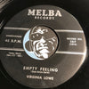 Virginia Lowe - I'm In Love With Elvis Presley b/w Empty Feeling - Melba #107 - Country - Rock n Roll