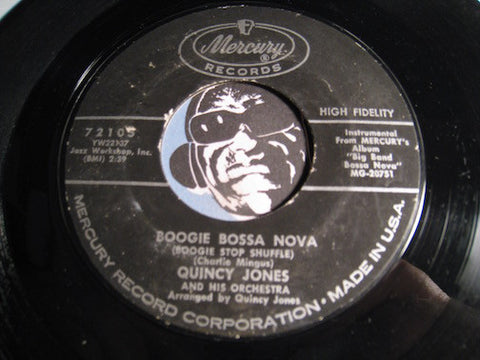 Quincy Jones - Boogie Bossa Nova b/w Morning Of The Carnival - Mercury #72105 - Latin Jazz