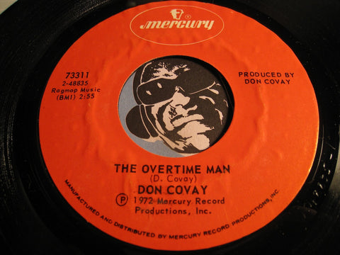 Don Covay - The Overtime Man b/w Dungeon Number 3 - Mercury #73311 - Funk