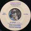 Mike Hounshell - Krazie Kind of Love b/w So Right - Middle Earth #9864 - Modern Soul - Rock n Roll - 80's