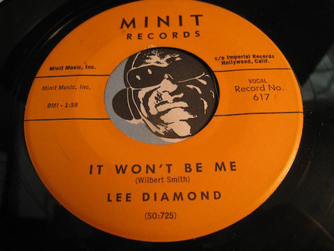 Lee Diamond - It Won't Be Me b/w Please Don't Leave - Minit #617 - R&B Soul - R&B
