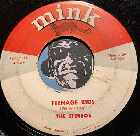 Stereos - Teenage Kids b/w Memory Lane - Mink #22 - Doowop - Teen