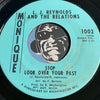 L.J. Reynolds & Relations - Stop Look Over Your Past b/w We're In The Middle - Monique #1002 - Funk - Northern Soul