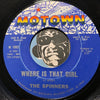Spinners - Truly Yours b/w Where Is That Girl - Motown #1093 - Motown - Soul