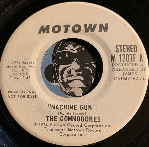 Commodores - Machine Gun b/w same - Motown #1307 - Funk - Motown