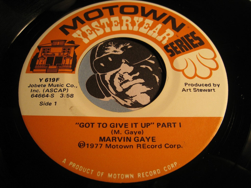 Marvin Gaye - Got To Give It Up pt.1 b/w pt.2 - Motown Yesteryear #619 - Funk - Motown