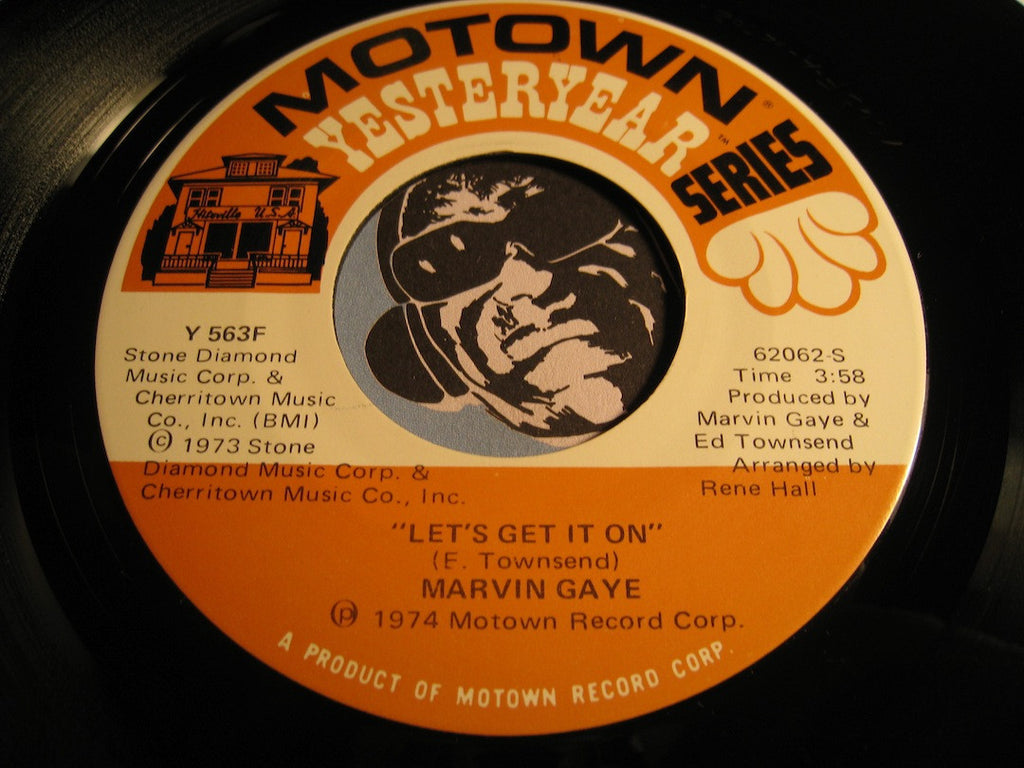 Marvin Gaye - Let's Get It On b/w Trouble Man - Motown Yesteryear #62062 - Motown