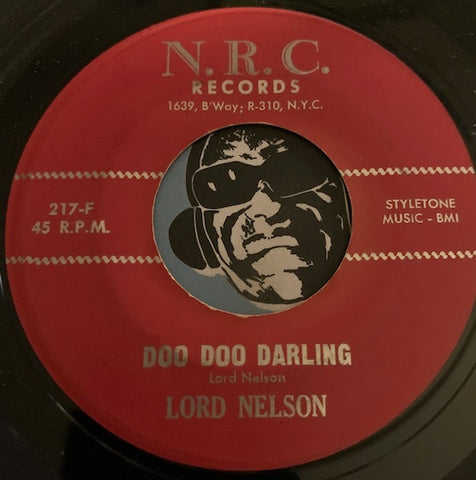 Lord Nelson - Doo Doo Darling b/w He And She - N.R.C. #217 - Reggae