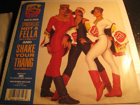 Salt N Pepa - Shake Your Thang b/w Spinderella's Not A Fella (But A Girl D.J) - Next Plateau #319 - Rap