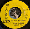 Terry Pilittere - You Wouldn't Believe Me b/w It's Not That Way - Nu Sound Ltd #6112 - Garage Rock - Psych Rock