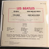 Beatles - Les Beatles 1965 French EP Eight Days - No Reply - I'm A Loser b/w Rock And Roll Music - Eight Days A Week - Odeon #106 - Rock n Roll