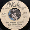 Vibrations - Pick Me b/w You Better Beware - Okeh #7276 - Northern Soul - R&B Soul