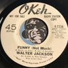 Walter Jackson - One Heart Lonely b/w Funny (Not Much) - Okeh #7236 - Northern Soul