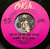 Larry Williams - I Am The One b/w You Ask For One Good Reason - Okeh #7280 - Northern Soul