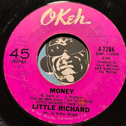 Little Richard - A Little Bit Of Something b/w Money - Okeh #7286 - Northern Soul