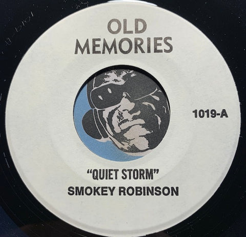 Smokey Robinson / Stevie Wonder - Quiet Storm b/w Ribbon In The Sky - Old Memories #1019 - Sweet Soul - Motown